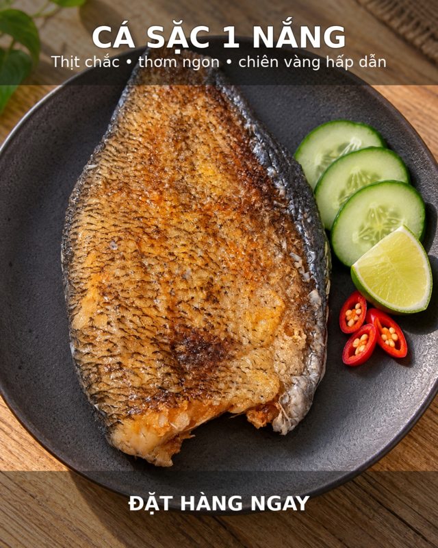 Khô cá Sặc 1 nắng — gợi ý sau chế biến